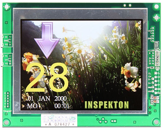Read more about the article QCM305 LCD/TFT-Anzeige